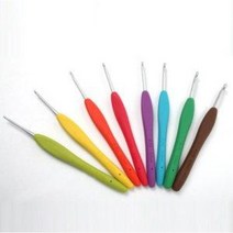 야나 크로바 아뮤레 모사용 코바늘 (낱개), 옵션을선택해주세요, 바늘호수:2／0호（2mm）