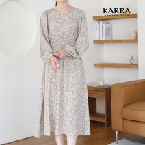 카라 KARRA 레오파드셔링밴딩원피스_KB2FOP089Q