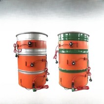 드럼밴드히터 220V 고무 밴드 가스 히터 난방 발열 드럼통, 100L오일드럼1200x250 디지털온도조절