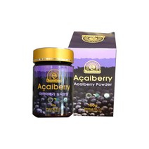 브라질 아사이베리 파우더 분말 100gx3개 아사이베리 열매 100%, 1병, 100g