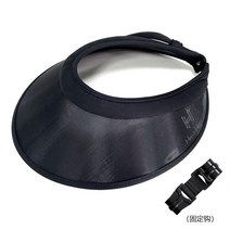 승마 헬멧 햇빛가리개 선 바이저 UV 차단 보호 모자 썬캡, 단일사이즈, 잉크 블랙