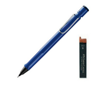 LAMY 사파리 샤프 블루 + 샤프심 랜덤발송 세트, 0.5mm, 9세트