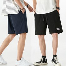 5부 베이직 패션감 남성 반바지 방한코디 겨울남친룩 웜팬츠 기모안감 한파대비옷