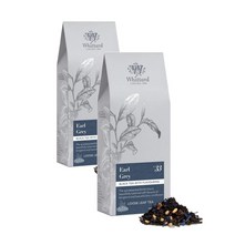 whittard Earl Grey Loose Tea [영국발송] 위타드 얼그레이 No.33 루즈티 잎차 홍차 100g 2팩, 2개