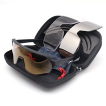 자전거 안경 S3 사이클링 선글라스 with Glasses Case UV400 Unisex Mountain Road Bike Eyewear Speed Men 3 Lens TR90, [03] Photochromic 4 lens, [27] Color 27
