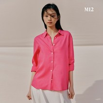 M12 온플3인하 24SS 여성 썸머 린넨 블렌디드 셔츠 3종