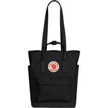 Fjallraven 일상 및 여행을 위한 13인치 노트북 슬리브가 있는 Kanken 토트팩 백팩 블랙 : 전자 제품