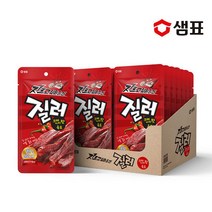 샘표 질러 크레이지핫 육포 30gX15개 1박스, 질러 크레이지핫육포 30gX15개