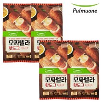 풀무원 pulmuone 모짜렐라핫도그 corn dog 치즈앤소세지 (80gx20EA)