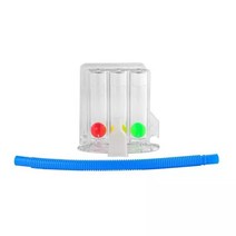 폐활량 운동기구 흉곽호흡기 폐호흡기기 3공 운동기 Spirometry 훈련 호흡 외과 재활 운동가 폐 기능 개선, 01 Without box