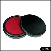KDM 매표 모루도인주 스폰지인주 사무용품 잉크 원형NO.100 스템프
