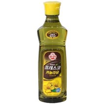 오뚜기 프레스코 카놀라유, 500ml, 3개