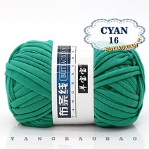 자이언트얀 망고실 벨벳 두꺼운실 뜨개질 1 개 100g 두꺼운 천 원사 부드러운 컬러 손 짠 가방 카펫 DIY 핸드 니트 소재, 1pc 16