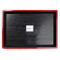 일식쟁반 (흑색) 4호 (390×300mm), 일식쟁반 흑색