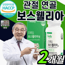 식약처 인증 보스웰리아 초록잎 초록입 홍합 인도산 무릎 관절 연골 50대 60대 보수 보스 보슬 보셀리아 웰실리아 렐리아 헬리아 엘리아 윌리아 엘리아 웰리스 엘리야 웰니아 가루 정, 2통
