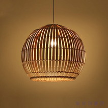 (오늘출발)수공예 천연 뱀부 램프쉐이드 홈카페인테리어 식탁등 인테리어 조명커버 전등갓 조명갓, 뱀부 램프 쉐이드 + LED 초