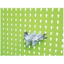 션턬필슈@록키-툴 행거(플라스틱 페너걸이) RTH-SH8 170x75mm (조(2EA)) 공구 정리 보관 수납/*캐, 채룩!!