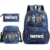 직장인 새내기 백팩 가방 여행 노트북 가방 Fortnites 3 개/대 아이 Schoolbag 배낭 멋진 방수 요새 밤 학, 14 Style 14