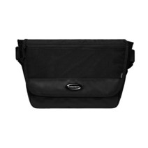 [얼모스트블루] RUBBER LOGO MESSENGER BAG