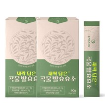 발효 곡물효소 새싹보리 분말 가바 베타글루칸 칼륨 30스틱 x 2통