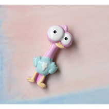 핫토이 산타 랜덤 귀칼 피규어 피규어제작 카와이 플랫 백 수지 만화 큰 눈 동물 장식 공예 DIY 스크랩북 홈 액세서리, [05] .