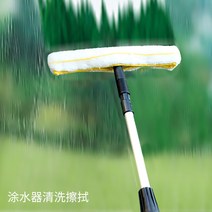 라이팡팡 유리 스크래치 리프트 스틱 클리너로 유리신기를 닦고 가정용 고층 더블 글라스 브러시, 9m 보디 35cm 스크래치 상수기