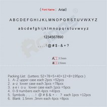 압인기 스탬핑 금박기 개 대 RC 두께 깊은 조각, Arial