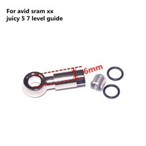 Avid sram xx juicy5 레벨 가이드 용 자전거 유압 호스 피팅 인서트 Red HRD eTap S900 Aero level Ultimate, 11 option 20