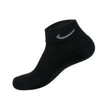 나이키 쿠션 3PP 양말 블랙 남자 여자 스포츠 앵클 삭스 발목 SX4926-001, SX4926-001:M(240-260mm)
