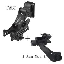 VULPO MICH M88 FAST Helmet Mount Kit For Rhino NVG PVS-14 PVS-7 야간 투시경 단안 용 헬멧 액세서리, FAST J Arm Mount Set