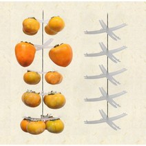 곶감 꽂이 걸이 곳감 꼬지 감 말리는 도구 기구 말리기 건조기 장비 꼭지핀 건조용 행거, 프리미엄 곶감걸이100개용 레드