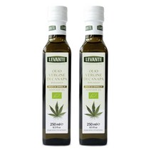르반테 유기농 대마종자유 250ml 냉압착 햄프씨드오일 이탈리아 직수입 2병, 2개
