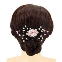 수아 헤어핀 비녀 셀프웨딩 혼주 올림머리 뒤꽂이
