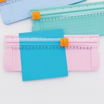 서류작두 A5 휴대용 미니 종이커팅기 페이퍼커터, 그린