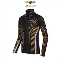 아티누스 긴팔 승화티 블랙 낚시복 낚시의류 AT-595