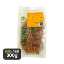 한국인삼유통공사 홍미삼 홍삼 건인삼 뿌리 금산 말린인삼 미삼 인삼잔뿌리 1등품 300g, 1개