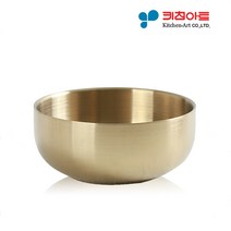 키친아트 금상첨화 티타늄 이중 국대접 13.3CM 국그릇, 단품