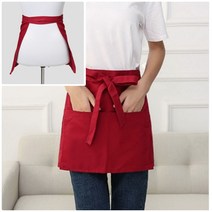 뉴리웹 미니허리앞치마 부엌앞치마 주머니앞치마 미니허리랩앞치마