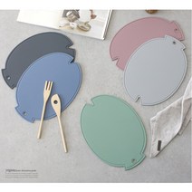 실리콘도마 국산 파스텔 실리콘100% 고온안전소재 생선 야채 고기도마 -3type 5color, 진그레이