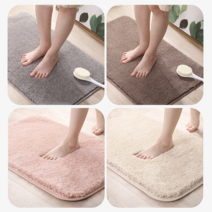 희망우주샵 국산 푹신한 발매트 2cm 3cm 침실러그 욕실매트, 진회색