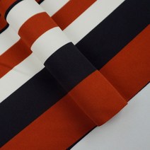 원단대장 니트 저지 폴리에스테르100% 갈색 스트라이프스판 패턴 의류용