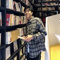 가을 홍콩 스타일 트렌드 체크 무늬 긴팔 셔츠 잘 생긴 옷 느슨한 캐주얼 재킷