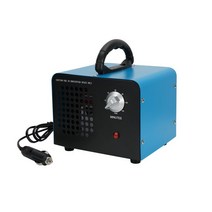 오존생 오존기 차량용 오존기 시거잭 자동차용 오존발생기 타이머, 블루(12V5g