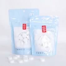 업소용 코인 압축 티슈 100매 1P 식당 일회용 물티슈, 단품