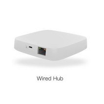 보일러 온도조절기 각방 난방 MOES-Tuya ZigBee 무선 게이트웨이 허브 멀티 모드 블루투스 스마트 라이프, 02 Wired Zigbee Hub