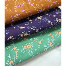 혜인천 대폭 20수 면원단 리콜라 3컬러, 황토브라운