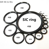 바다 원투 낚시대 낚싯대 릴 세트 쭈꾸미 민물 br wi 앰프 wa sic 링 가이드 sic 링로드 빌딩 diy 수리 막대, 사이즈 50 2개