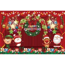 맑은누리디자인 크리스마스 현수막 038-(150x150cm) + 양면테이프4개