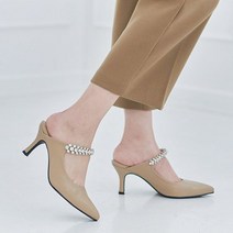 [무료배송Anais(아나이스)]멜디드 큐빅 뮬 7cm