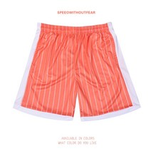 츄리닝반바지 아메카지스타일 클래식 농구 고가 와이드 루즈핏 트레이닝 속건 축구바지 무릎넘어 5부바지 여름 2387046494